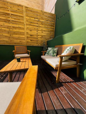 La casa verde - Terrasse et Patio